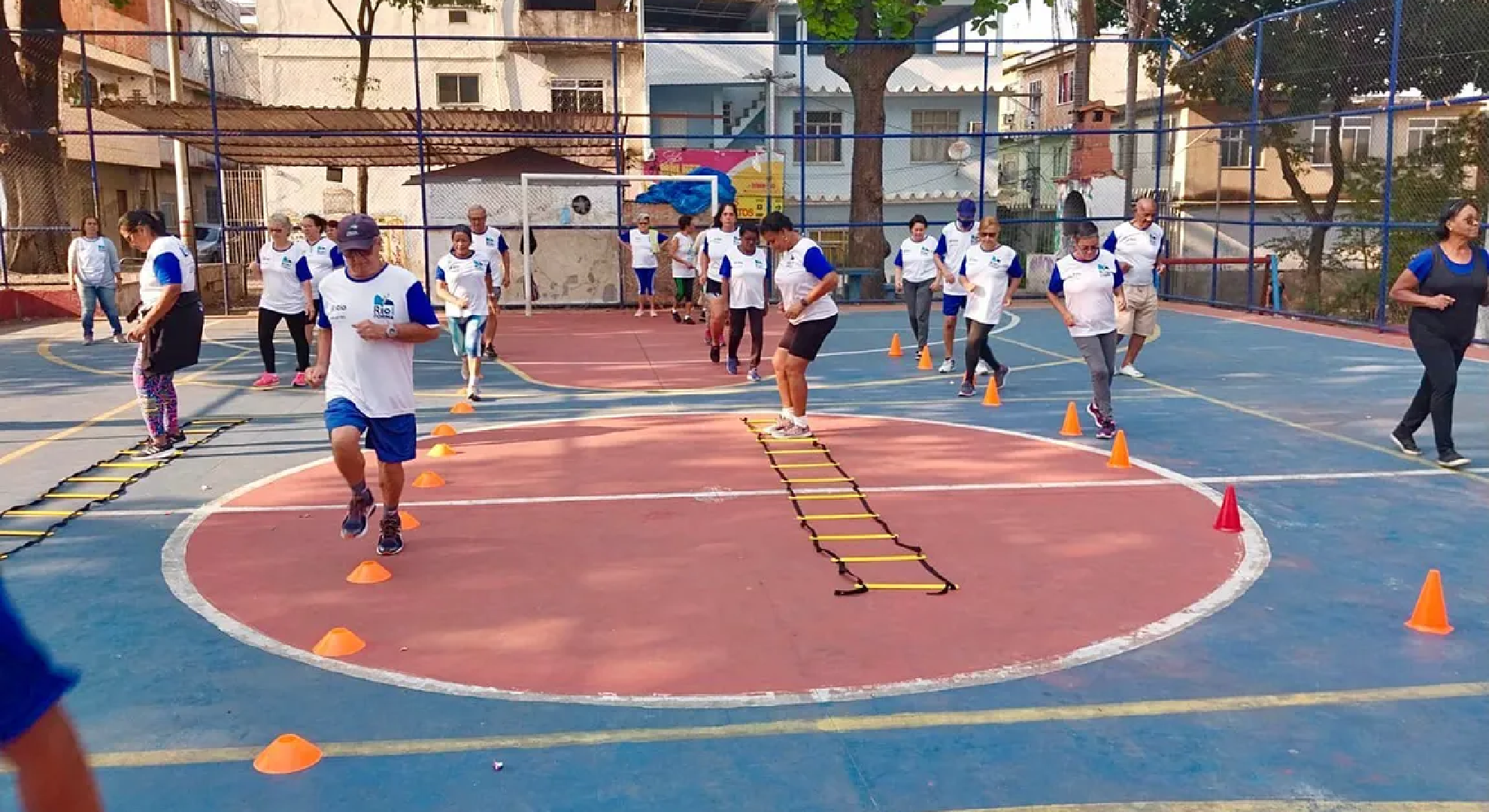 Atividade esportiva comunitária